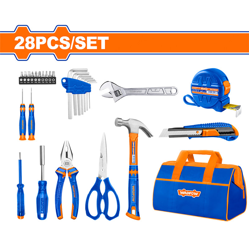 WADFOW 28 PCs Hand Tools Set - WHS1M28