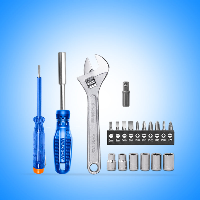 WADFOW 23 PCs Hand Tools Set - WHS2B23