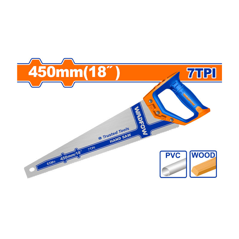 WADFOW 450MM (18") Hand Saw - WHW1118