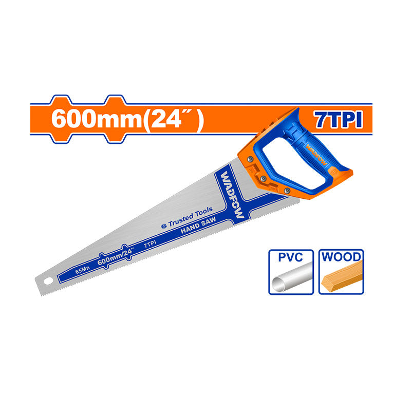 WADFOW 600MM (24") Hand Saw - WHW1124