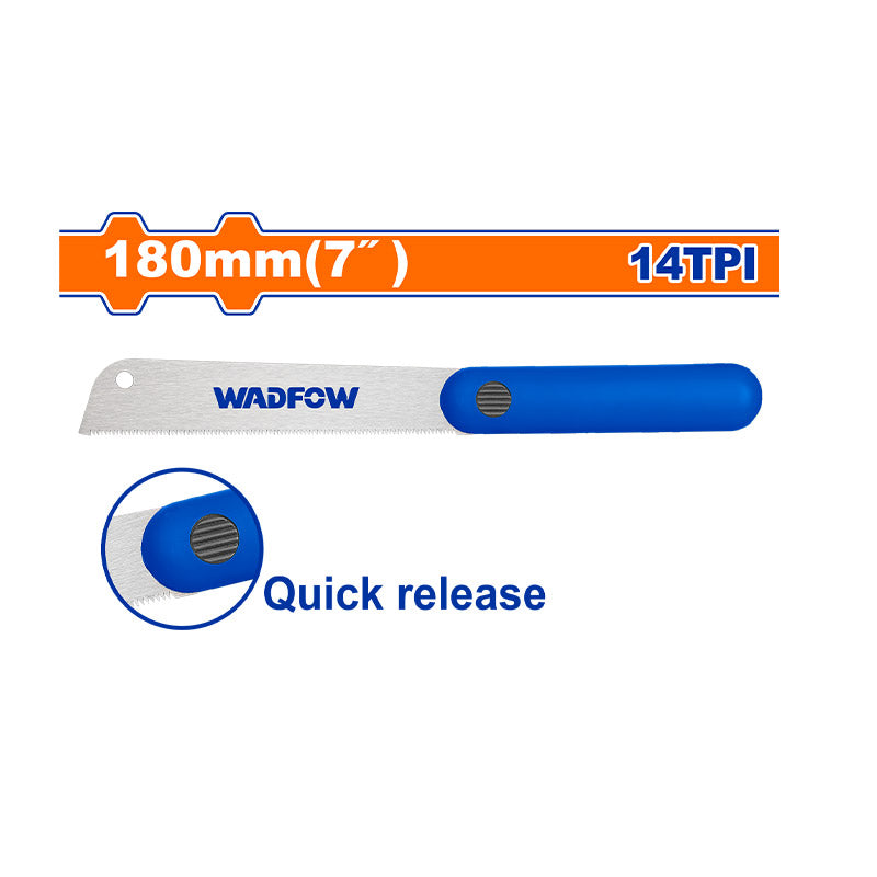WADFOW 180MM (7") Dovetail Pull Saw - WHW9G07
