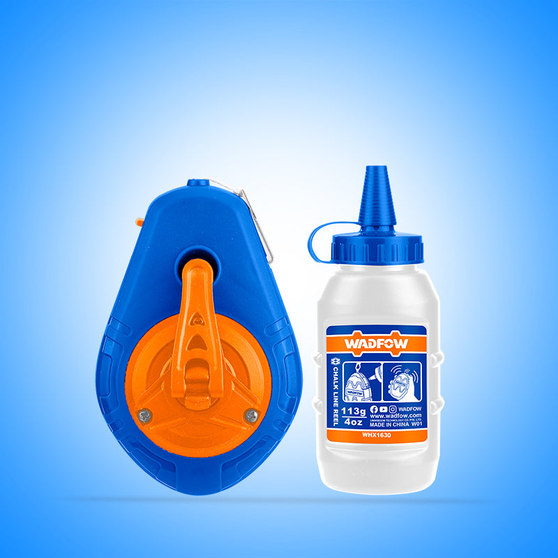 WADFOW 30M, 113G, 4Oz Chalk Line Reel - WHX1430