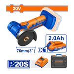 WADFOW 20V Cordless Mini Cut-Off Tool - WLAP573