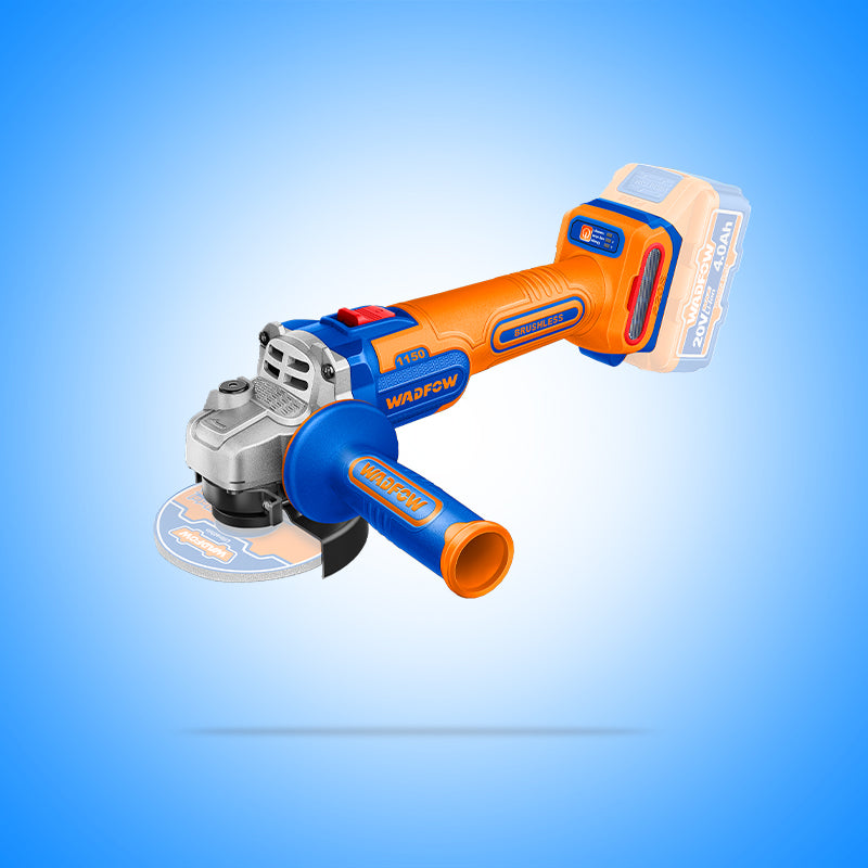 WADFOW 20V Cordless Angle Grinder - WLAPB522