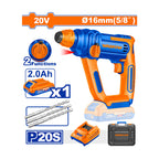 WADFOW 16MM Cordless Rotary Hammer + Battery - WLM1B162
