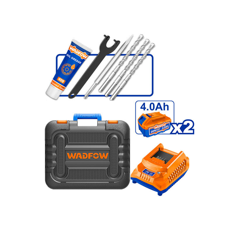 WADFOW 28MM Cordless Rotary Hammer - WLM1B283