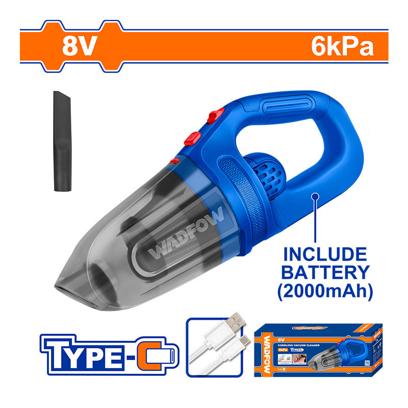 WADFOW 18V, 6KPA Cordless Vacuum Cleaner - WLV0801