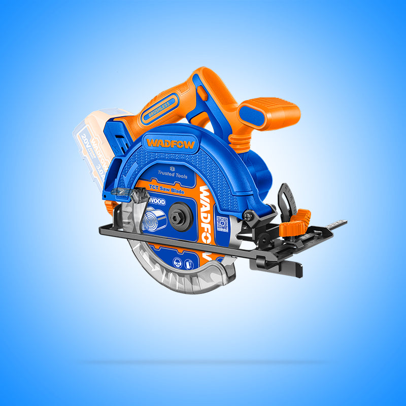 WADFOW 20V, 165MM Cordless Circular Saw - WLWP5521