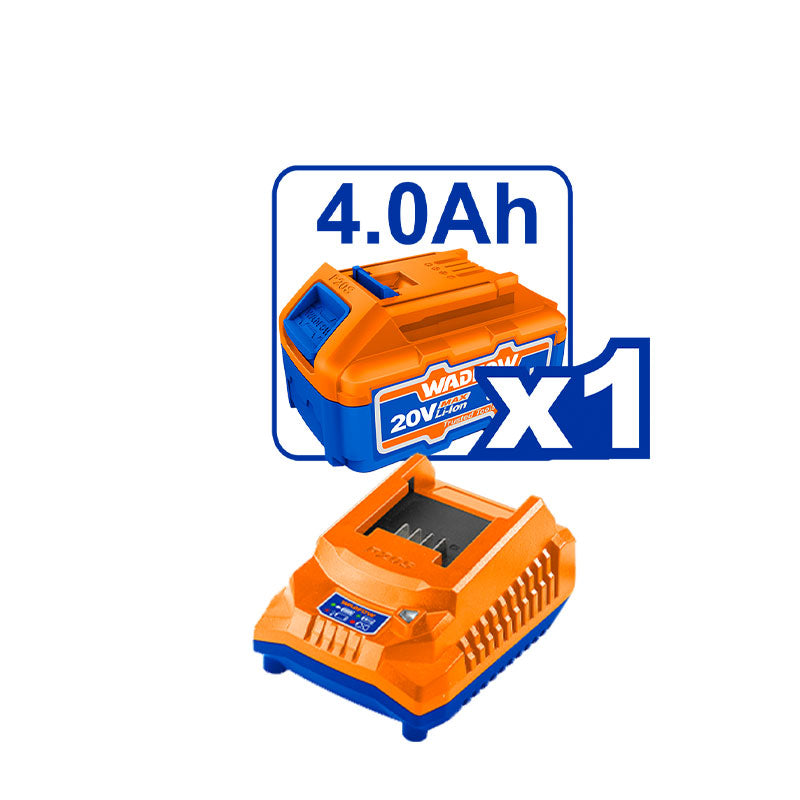 WADFOW 140MM Cordless Circular Saw + Battery - WLWP5633