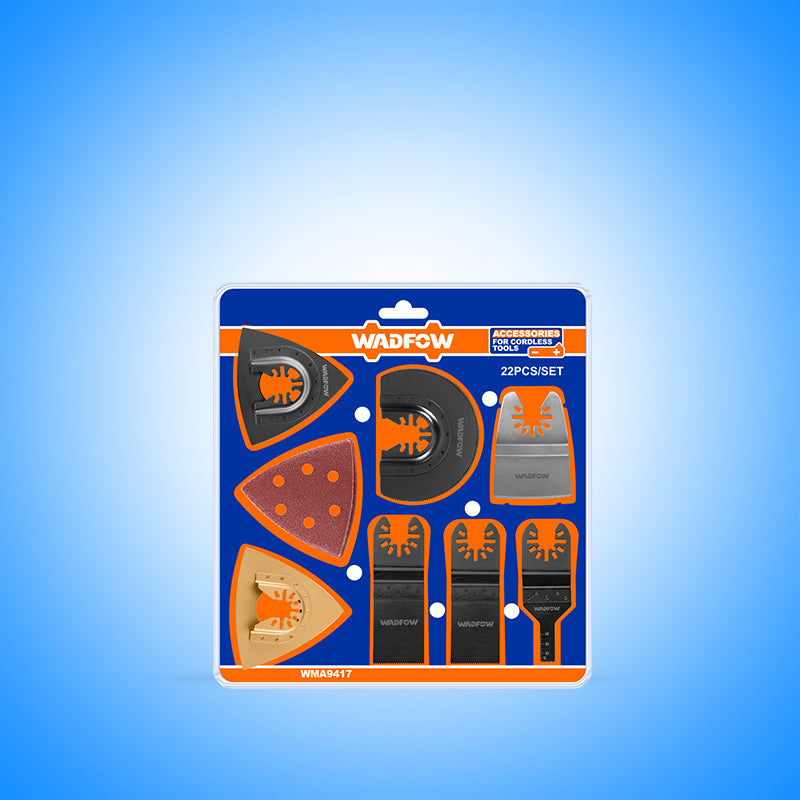WADFOW 22 PCs Multi Tool Blade Set - WMA9417