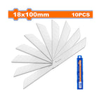 WADFOW 18x100MM 10 PCs Snap-Off Knife Blades Set - WMK1K18