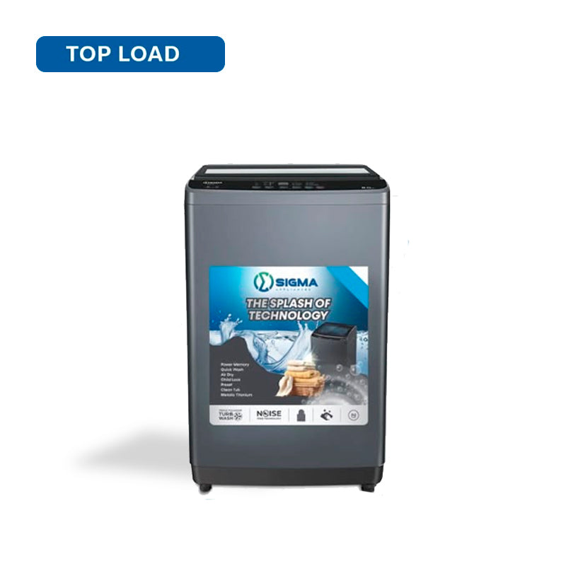 SIGMA 8KG Top Load Washing Machine