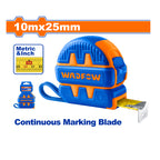 WADFOW 10Mx25MM Steel Measuring Tape - WMT1250