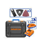 WADFOW Cordless Multi-Tool 20V + Battery + Charger - WMUP5021