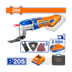 WADFOW 20V Cordless Multi-Tool - WMUP5023
