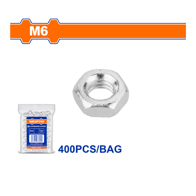 WADFOW 400 PCs Bag Hex Nut Set - WMV1911