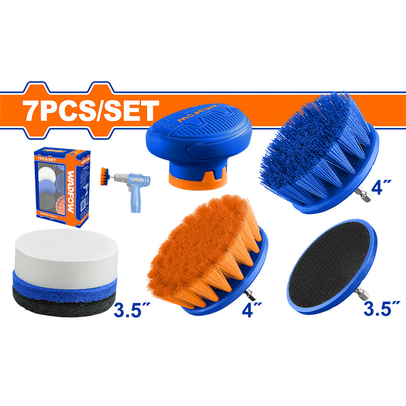 WADFOW 7 PCs Cleaning Brush Set - WND5402