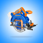 WADFOW Cordless Circular Saw + Cordless Multi-Tool Combo Set - WOS240981