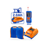 WADFOW Cordless Tile Vibration Machine Combo Kit - WOS241185