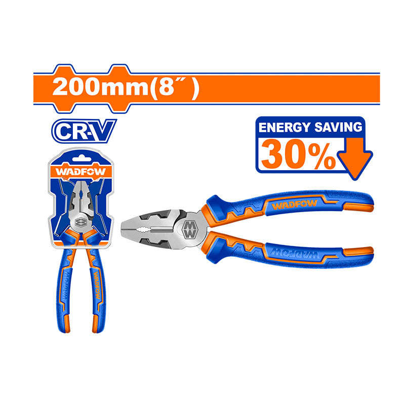 WADFOW 200MM High Leverage Combination Pliers - WPL1718