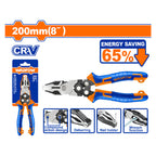 WADFOW 200MM Compound Action Combination Pliers - WPL1768