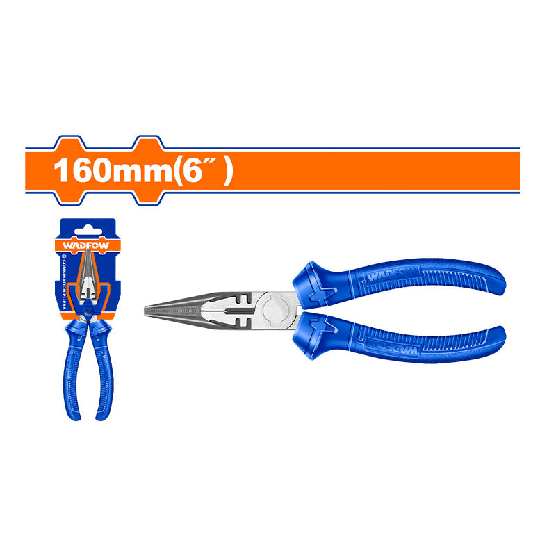 WADFOW 160MM Long Nose Pliers - WPL2C26