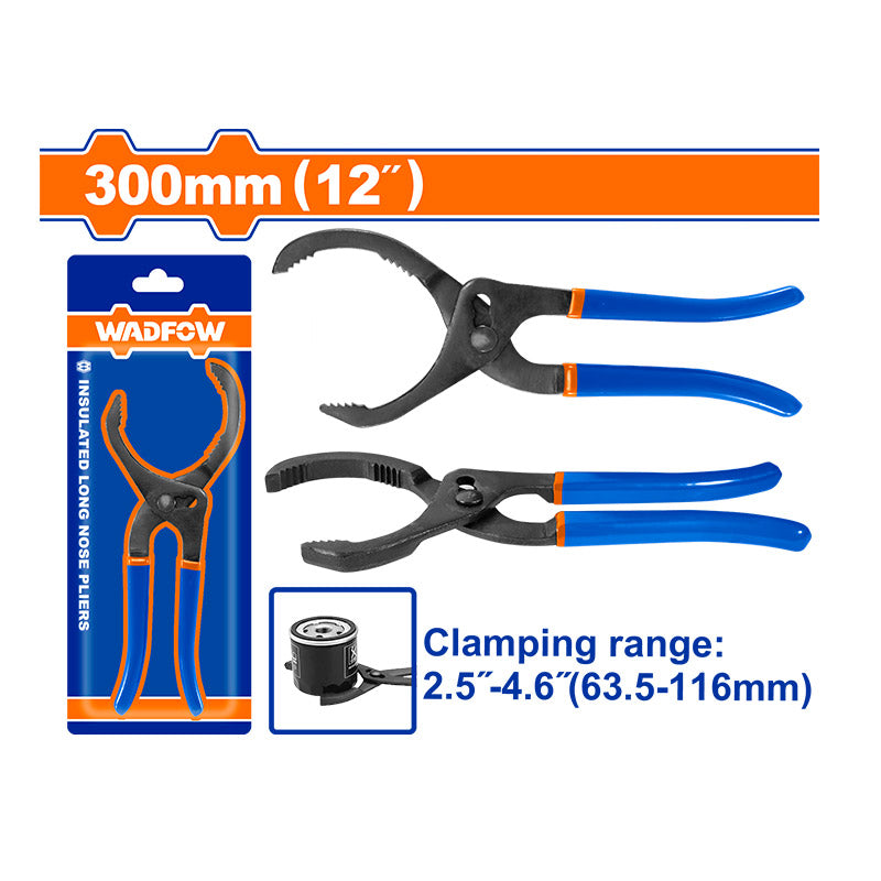 WADFOW 300MM (12") Oil Filter Pliers - WPL6612