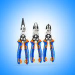 WADFOW 3 PCs Compound Action Pliers Set - WPS0403