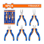 WADFOW 5 PCs Mini Pliers Set - WPS1615