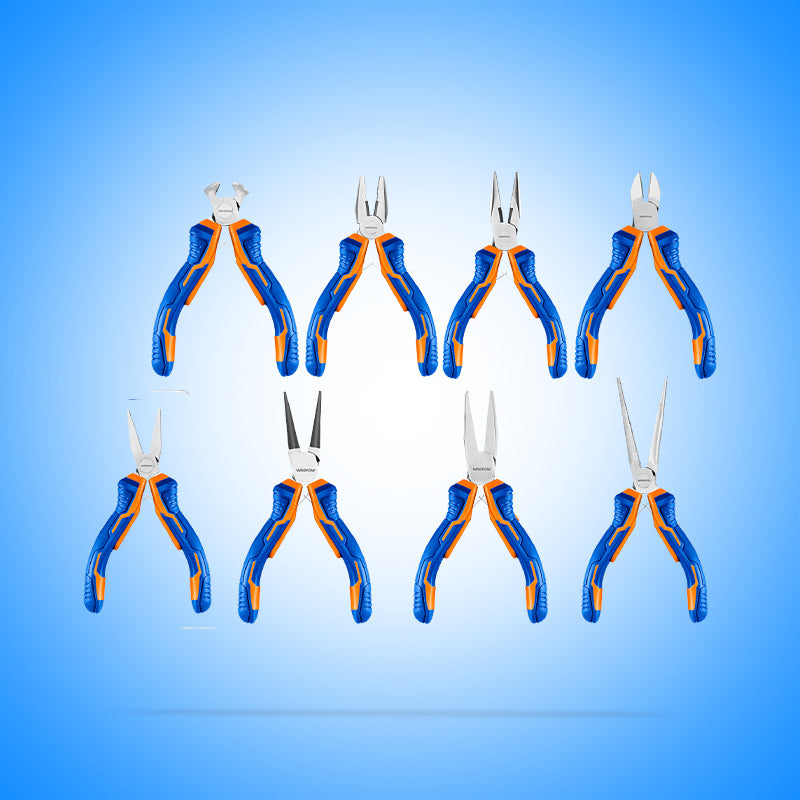 WADFOW 8 PCs Mini Pliers Set - WPS1618
