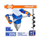 WADFOW 20V, 150MM Cordless Earth Auger - WQE15801