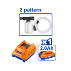 WADFOW 20V, 24.5Bar, 2.4L/min Cordless Pressure Washer + Battery - WQX01203