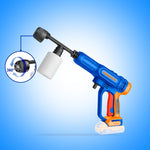 WADFOW 20V, 24.5Bar, 3.2L/min Cordless Pressure Washer + 2 Batteries - WQX11203