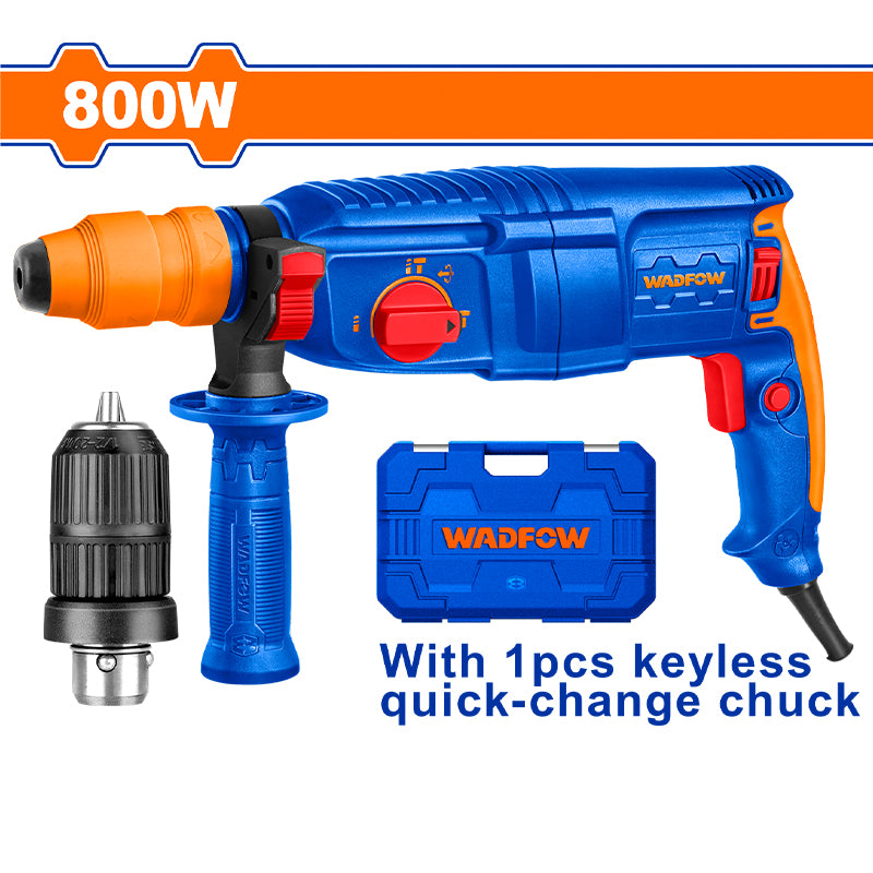 WADFOW 800W Rotary Hammer - WRH1D26