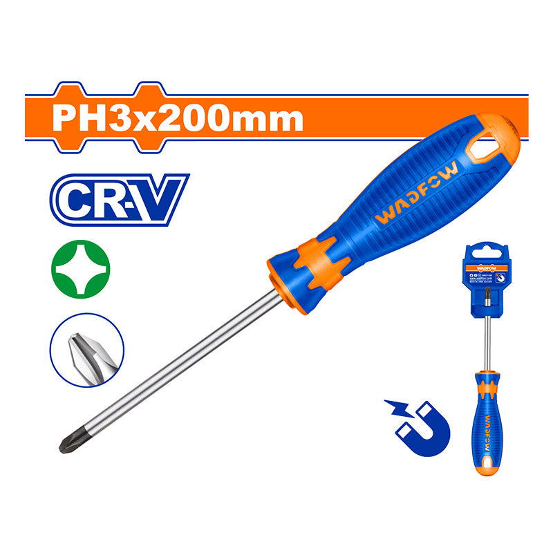 WADFOW PH3x200MM Phillips Screwdriver - WSD2238