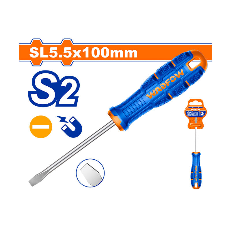 WADFOW SL5.5x100MM Slotted Screwdriver - WSDA254