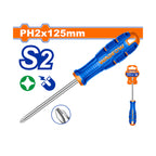 WADFOW PH2x125MM Phillips Screwdriver - WSDB225