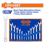 WADFOW 12 PCs Combination Spanner Set - WSP1M12