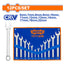 WADFOW 12 PCs Combination Spanner Set - WSP1M12