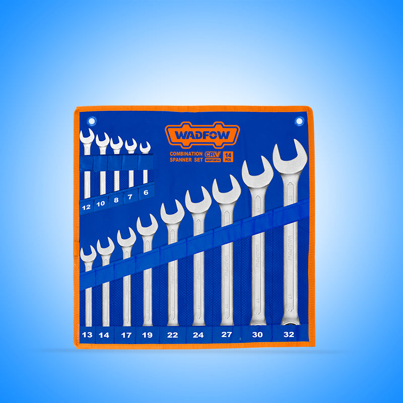 WADFOW 6-32MM 14 PCs Combination Spanner Set - WSP1M14
