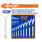 WADFOW 6-32MM 14 PCs Combination Spanner Set - WSP1M14