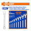 WADFOW 6-24MM 14 PCs Combination Spanner Set - WSP1M24