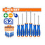 WADFOW 6 PCs Screwdriver Set - WSSA406