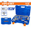 WADFOW 25 PCs 1/2" Socket Set - WST2D25