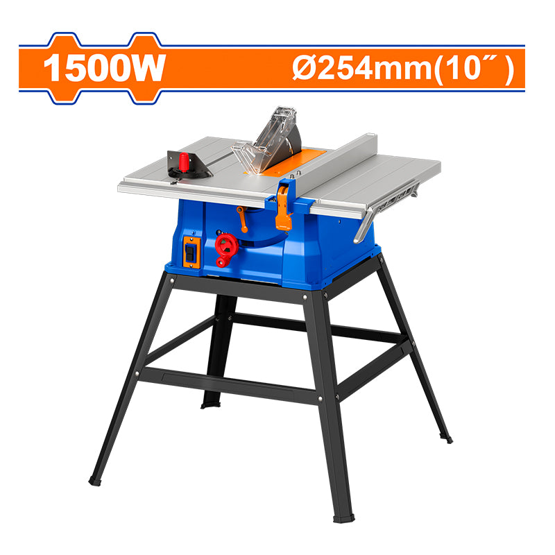 WADFOW 1500W, 254MM (10") Table Saw - WTS1A1500