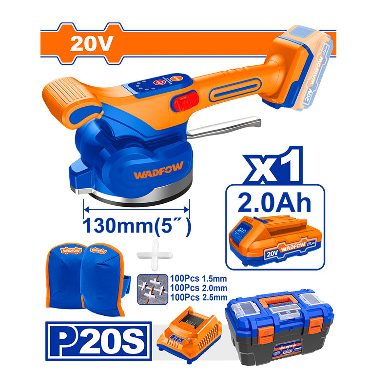WADFOW Cordless Tile Vibration Machine - WTVM1D125
