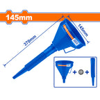 WADFOW 145MM 2-in-1 Flexible Funnel - WUF1302
