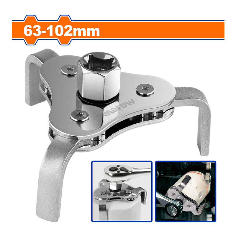 WADFOW 63-102MM Oil Filter Wrench - WUL1401