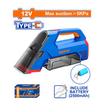 WADFOW 12V, 5KPA Cordless Handheld Spot Cleaner - WVR7551