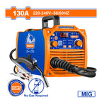 WADFOW 130A Inverter Flux Cored Arc Welding (FCAW) Machine - WWFC1301